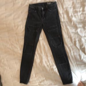SIWY size 25 black jeans